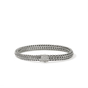 Icon Bracelet, Sterling Silver, Diamonds, 6.5MM|BUP9909042DI