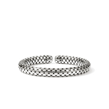 Dot Flex Cuff, Sterling Silver|CB30175