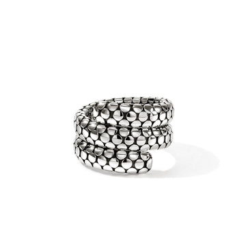Dot Coil Ring, Sterling Silver|RB39246